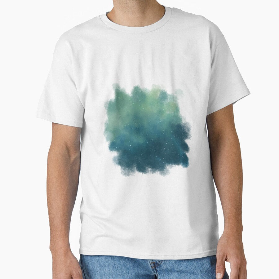 Blue green water space by FlawedDragon T-Shirts, Hoodie, Sweatshirt | BlankRebels.com (Image 1)