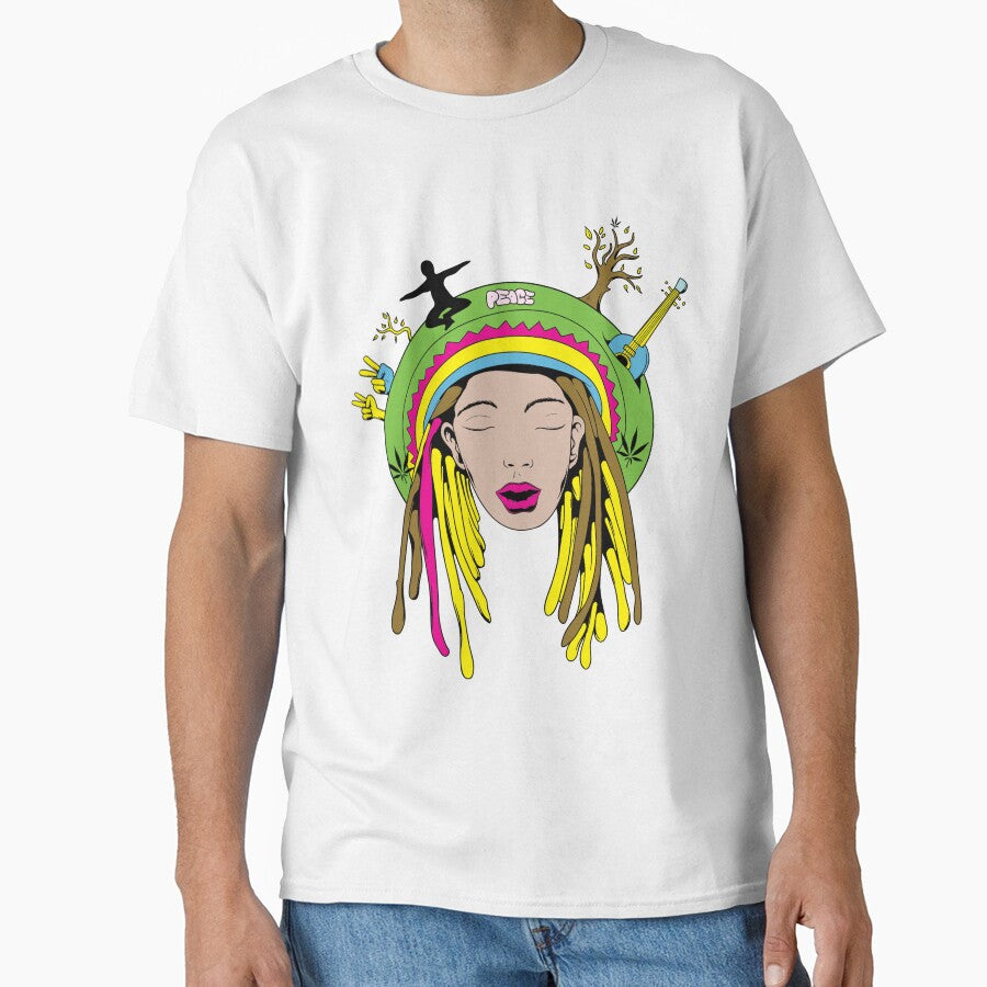 PEACE AND LOVE by RedhotstarsNEX T-Shirts, Hoodie, Sweatshirt | BlankRebels.com (Image 1)