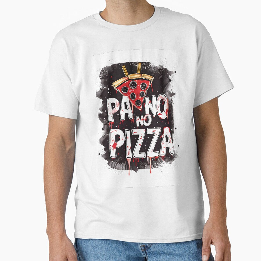No Pain No Pizza – Funny Gym Quote Workout Design by Velamoon T-Shirts, Hoodie, Sweatshirt | BlankRebels.com (Image 1)
