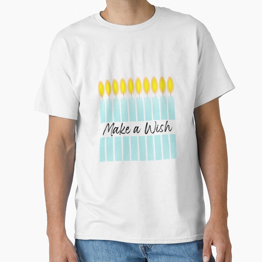 Make a Wish, Candles, Happy Birthday Candles, Happy Birthday by SunsetDetour T-Shirts, Hoodie, Sweatshirt (Image 1)