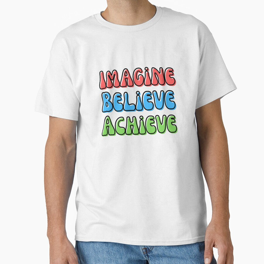 Imagine Believe Achieve by Spreading Smile T-Shirts, Hoodie, Sweatshirt | BlankRebels.com (Image 1)
