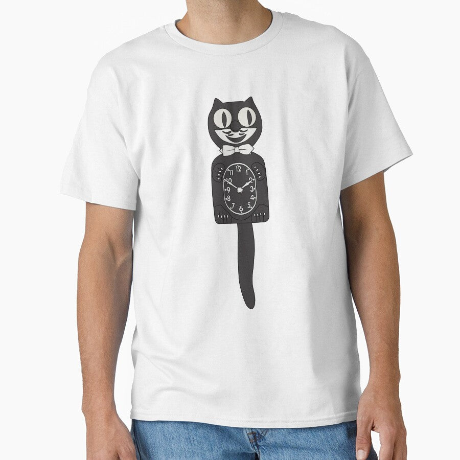 Cat Clock by elviamontemayor T-Shirts, Hoodie, Sweatshirt | BlankRebels.com (Image 1)