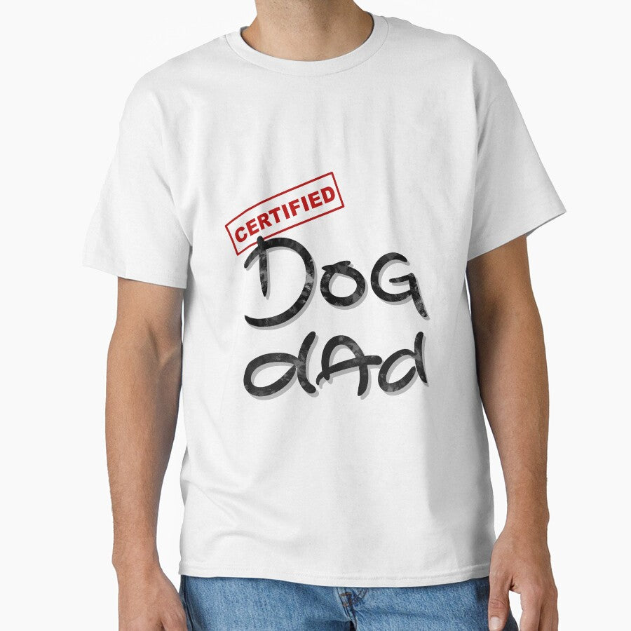 Certified Dog Dad by museinbriefs T-Shirts, Hoodie, Sweatshirt | BlankRebels.com (Image 1)