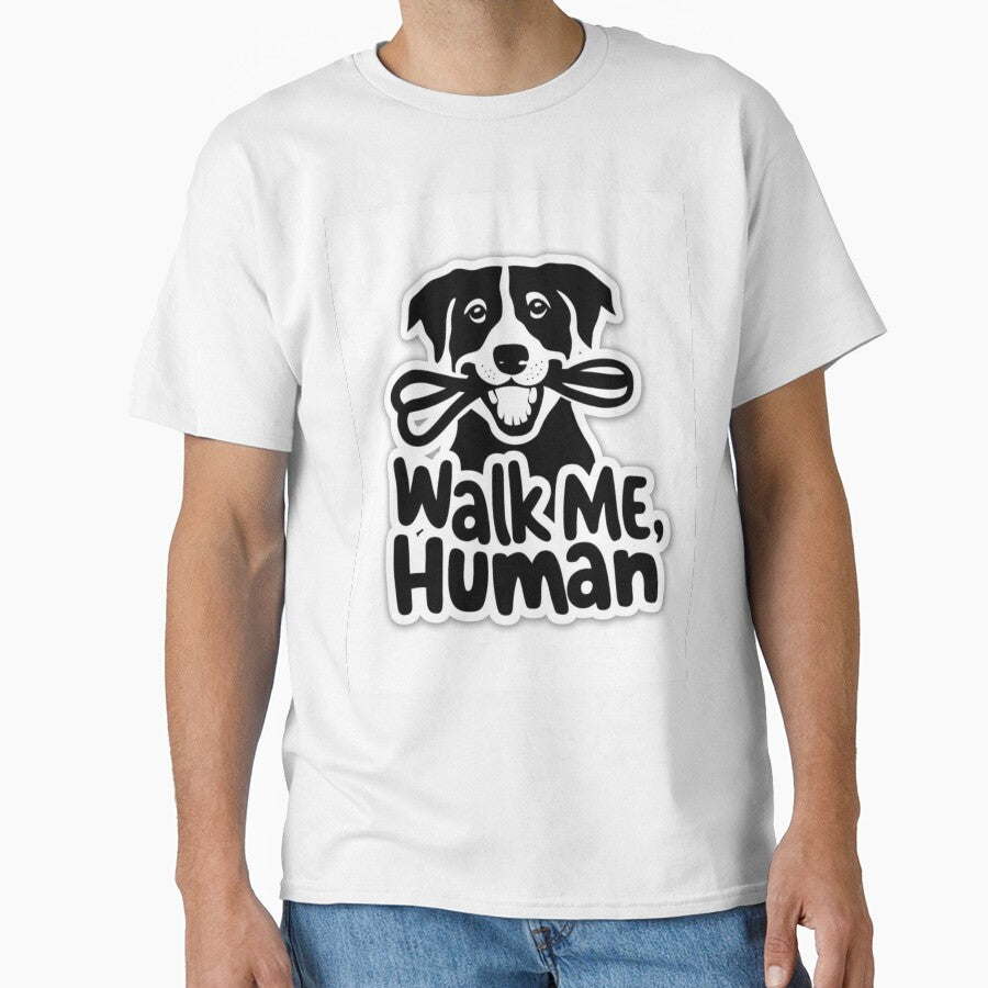 Walk Me Human Dog Lover by ArtByYunus