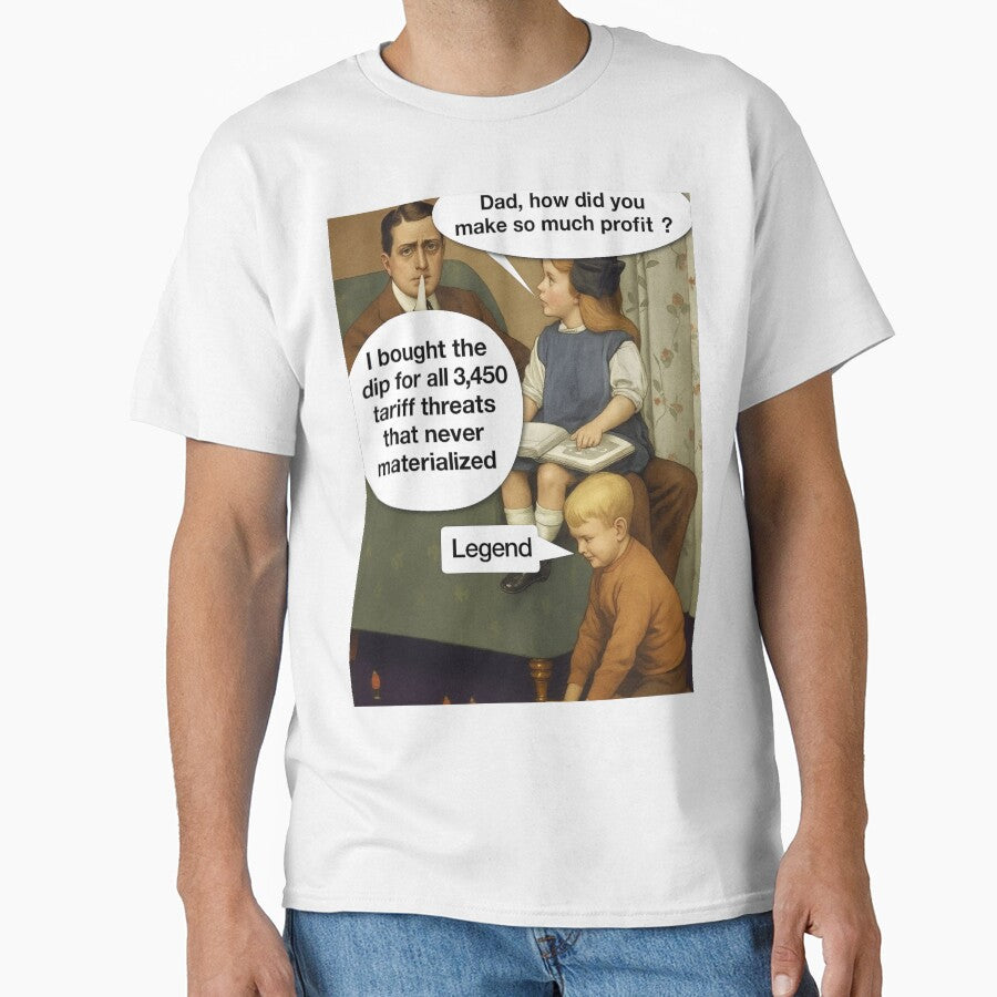 “Buy the Dip” – The Tariff Threat Legend by 82people T-Shirts, Hoodie, Sweatshirt | BlankRebels.com (Image 1)