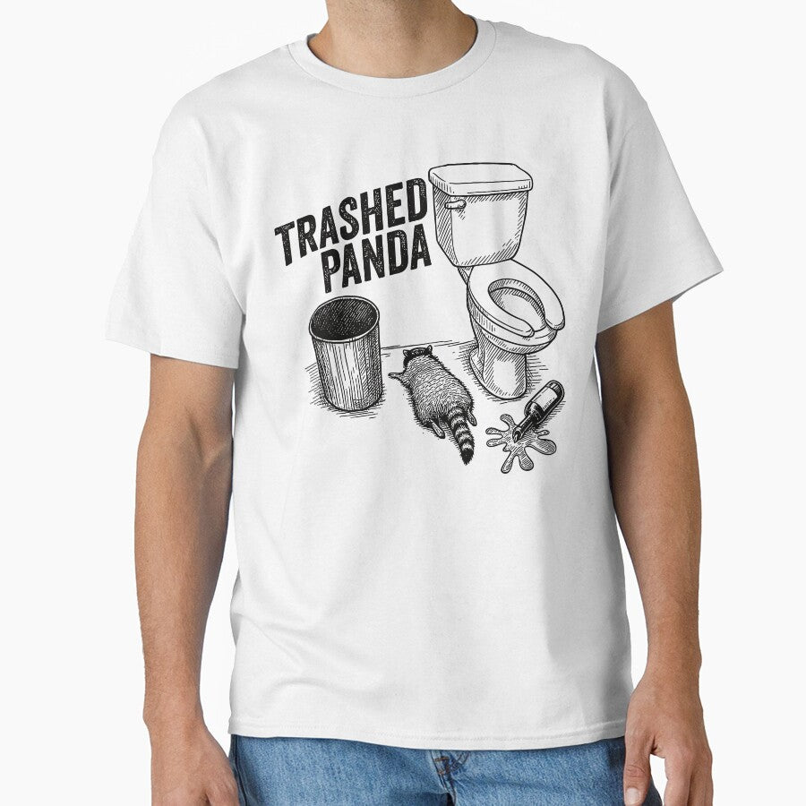 Funny Vintage Drunk Raccoon Meme by Artifyo T-Shirts, Hoodie, Sweatshirt | BlankRebels.com (Image 1)
