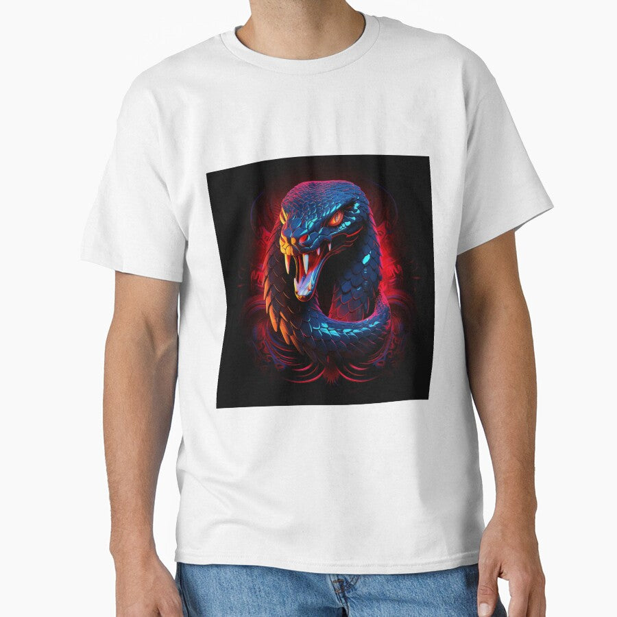 Snake Neon Pop Art 4 by AstroRisq