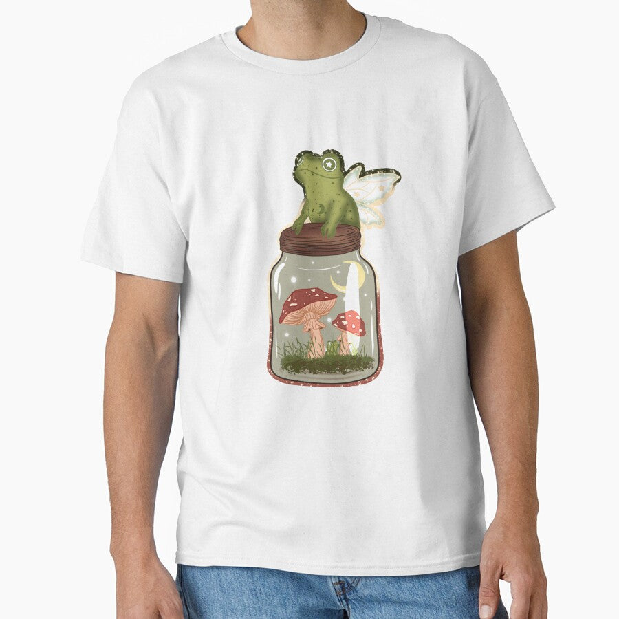 Mushroom Fairy Frog by TowardTheStarsDesigns T-Shirts, Hoodie, Sweatshirt | BlankRebels.com (Image 1)