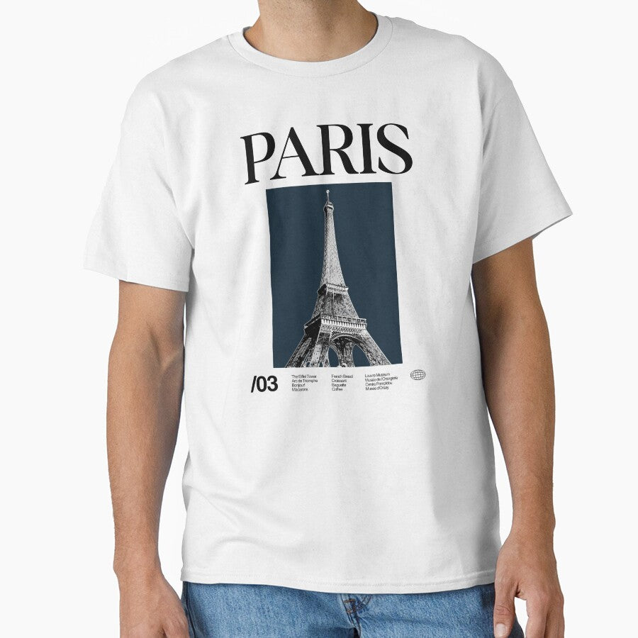 Paris Minimalist Aesthetic by moyjoystudio T-Shirts, Hoodie, Sweatshirt | BlankRebels.com (Image 1)
