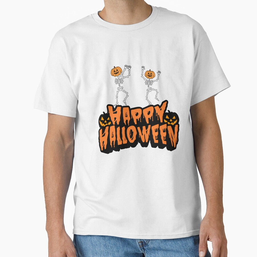 The cuteness of the skeleton on Halloween clothes by PixelMuse2024 T-Shirts, Hoodie, Sweatshirt | BlankRebels.com (Image 1)