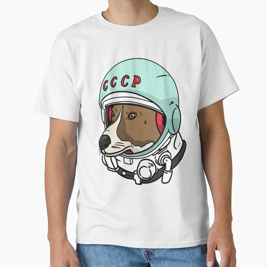 Wonderful Dog - First Animal In Space by skeierleber4327 T-Shirts, Hoodie, Sweatshirt | BlankRebels.com (Image 1)
