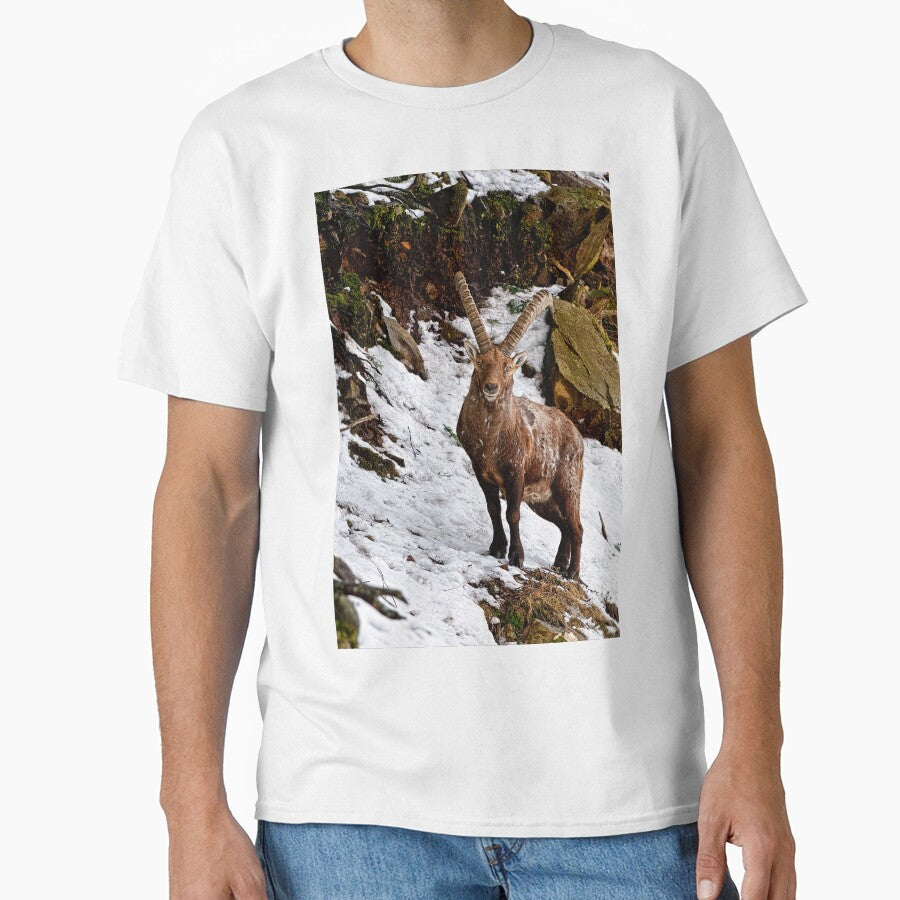 Ibex On Hill by Michael Cummings T-Shirts, Hoodie, Sweatshirt | BlankRebels.com (Image 1)