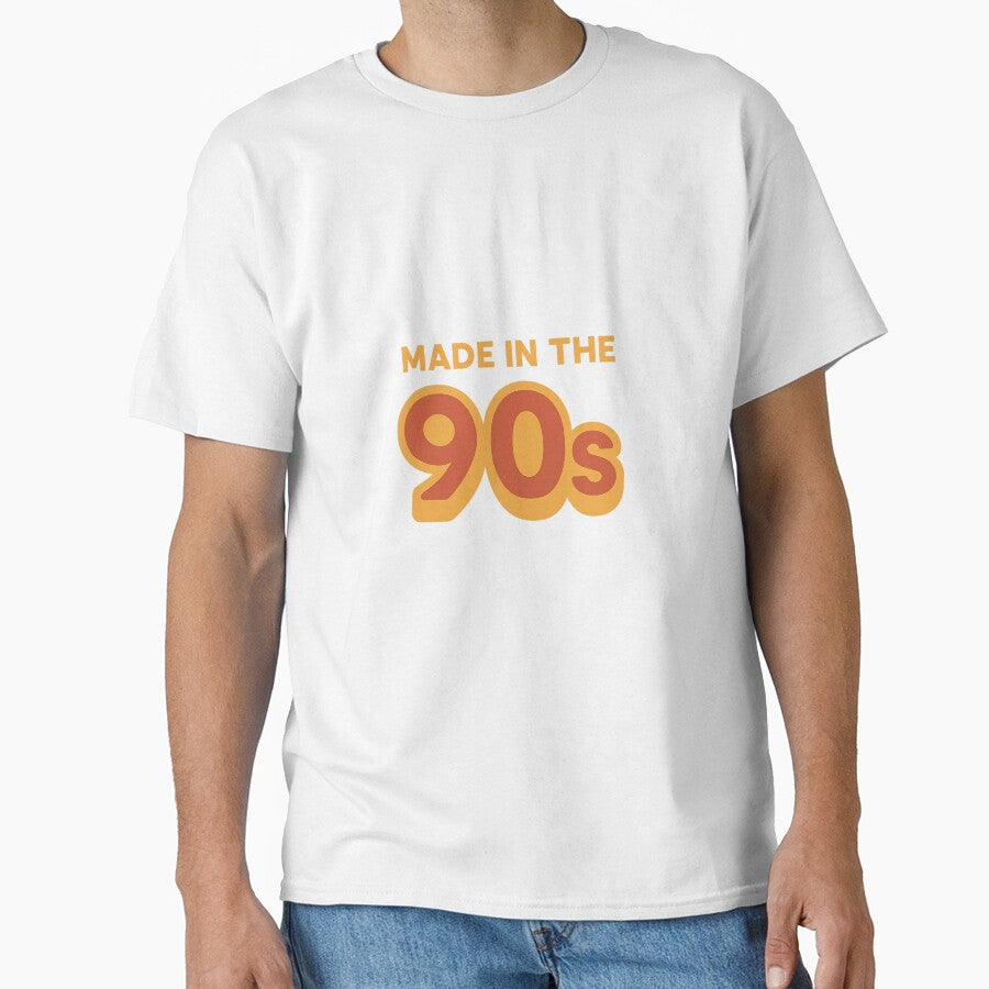Made in the 90s Aesthetic Retro Pastel T-Shirt – 90s Baby Gift by DJCApparel Hoodie, Sweatshirt | BlankRebels.com (Image 1)