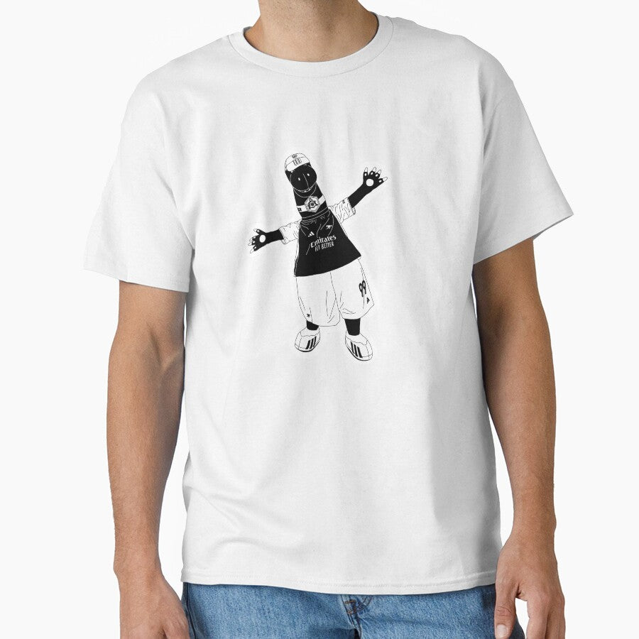 GUNNERSAURUS by Only Womens Football T-Shirts, Hoodie, Sweatshirt | BlankRebels.com (Image 1)
