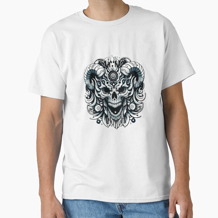 Tribal Ram Skull by heartyARTworks T-Shirts, Hoodie, Sweatshirt | BlankRebels.com (Image 1)