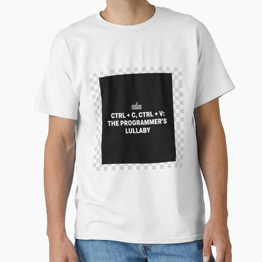 Ctrl + C Ctrl + V Programmer's Lullaby Sticker | Funny Coding Meme by mdj96 T-Shirts, Hoodie, Sweatshirt (Image 1)