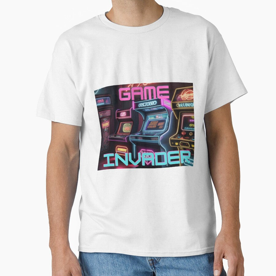 Retro Game Invader by PopularStuffs T-Shirts, Hoodie, Sweatshirt | BlankRebels.com (Image 1)