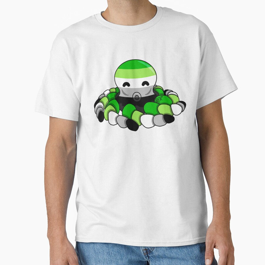 Aromantic Pride Fidget Octopus by SentABear T-Shirts, Hoodie, Sweatshirt | BlankRebels.com (Image 1)