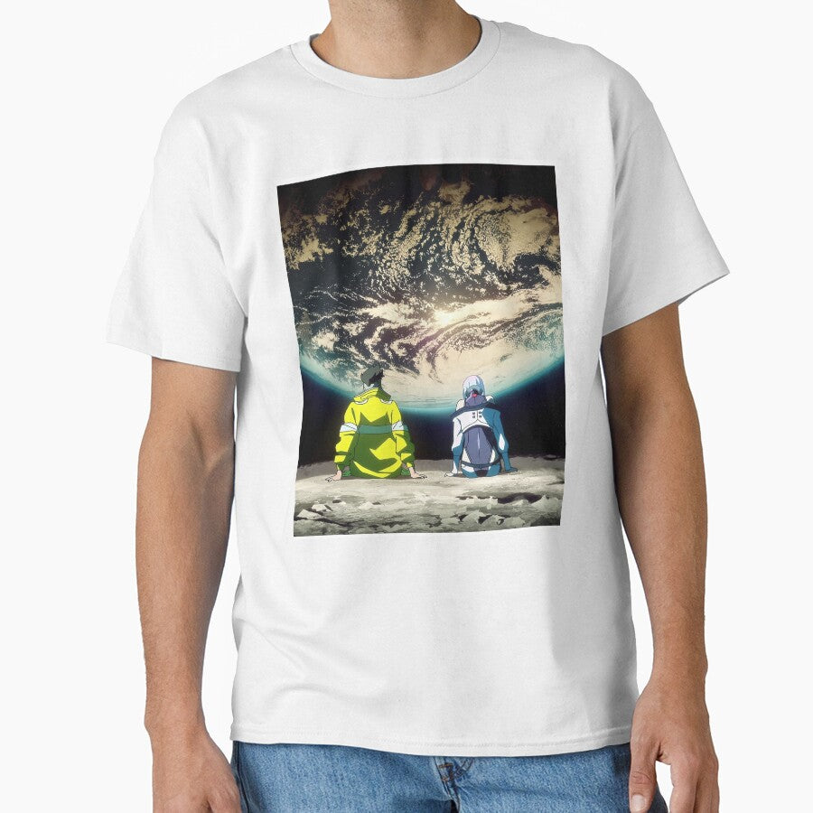 lucy and david on the moon by CanvaspaceArt T-Shirts, Hoodie, Sweatshirt | BlankRebels.com (Image 1)