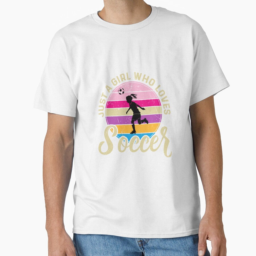 Soccer Player Girl by Rosaliartbook