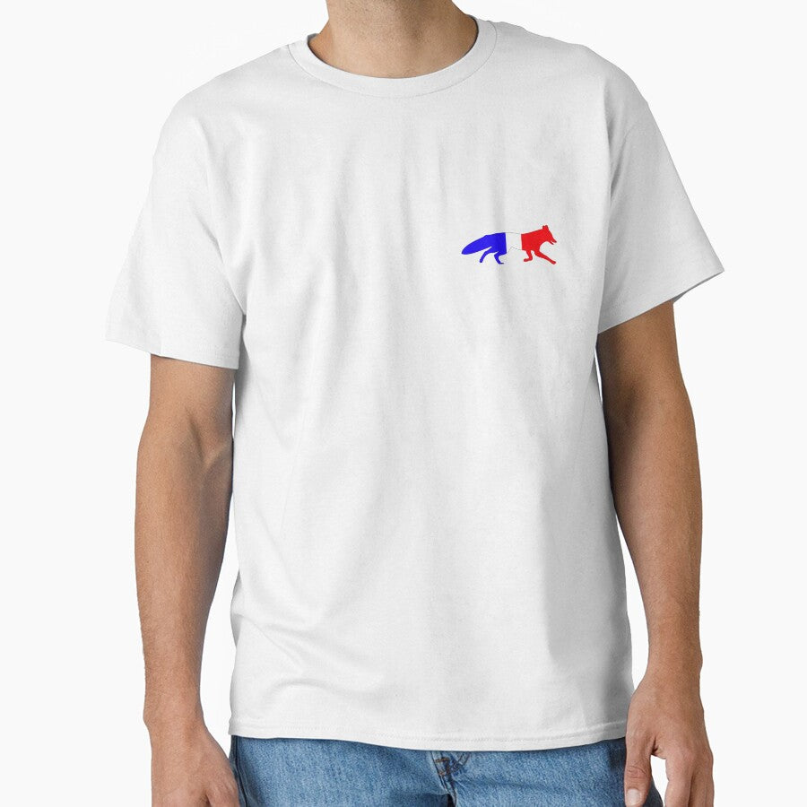 running foxes-frencj flag by wonderfloral T-Shirts, Hoodie, Sweatshirt | BlankRebels.com (Image 1)