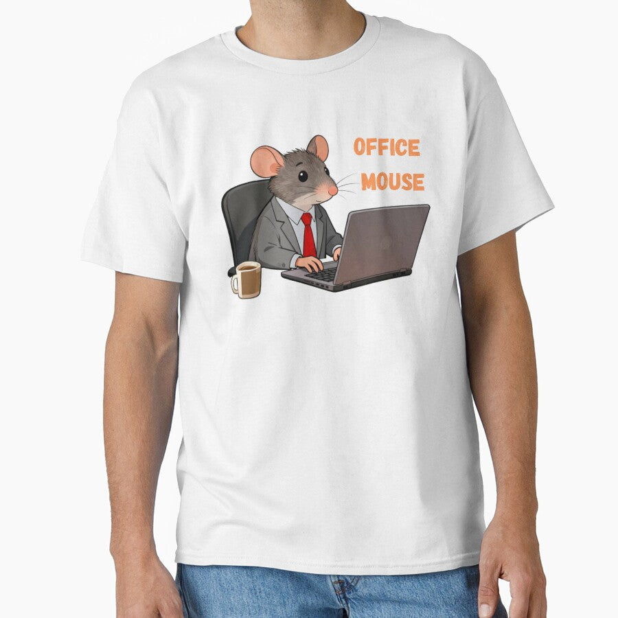 Office mouse funny gift for office buddy workmate by ShirtieSize