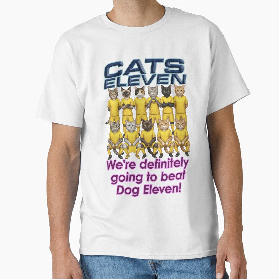 CATS ELEVEN -Based on a team photo of a soccer team- by LOVEARTDESIGN