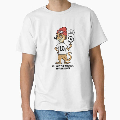 10. Not The Number. The Attitude. | Retro Soccer Meerkat by mAXiBoOM