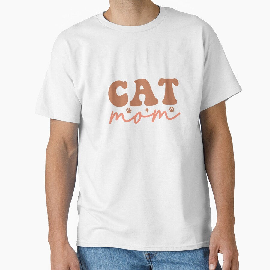 Cat Mom – Cute Gift for Cat Lovers by artcultreone T-Shirts, Hoodie, Sweatshirt | BlankRebels.com (Image 1)