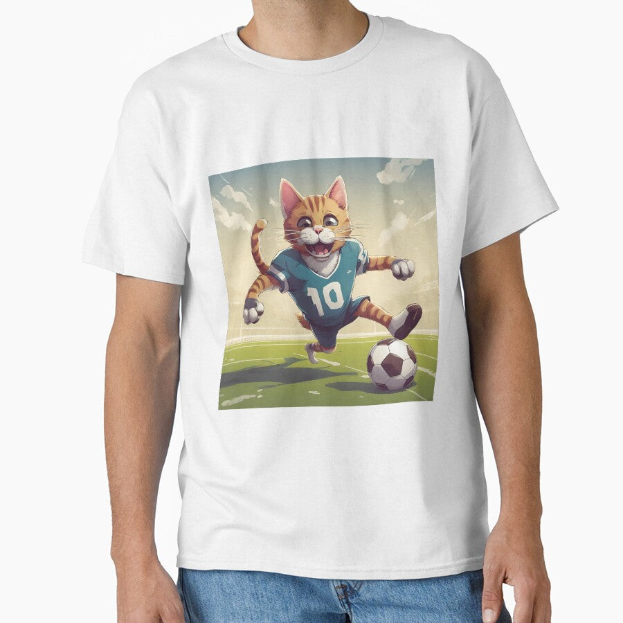 cat playing football digital paper by pig2u