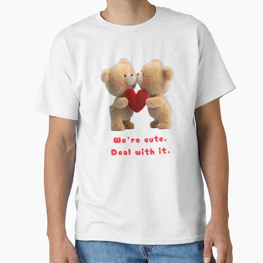 We are cute! Deal with it. by bubblyrainbow T-Shirts, Hoodie, Sweatshirt | BlankRebels.com (Image 1)