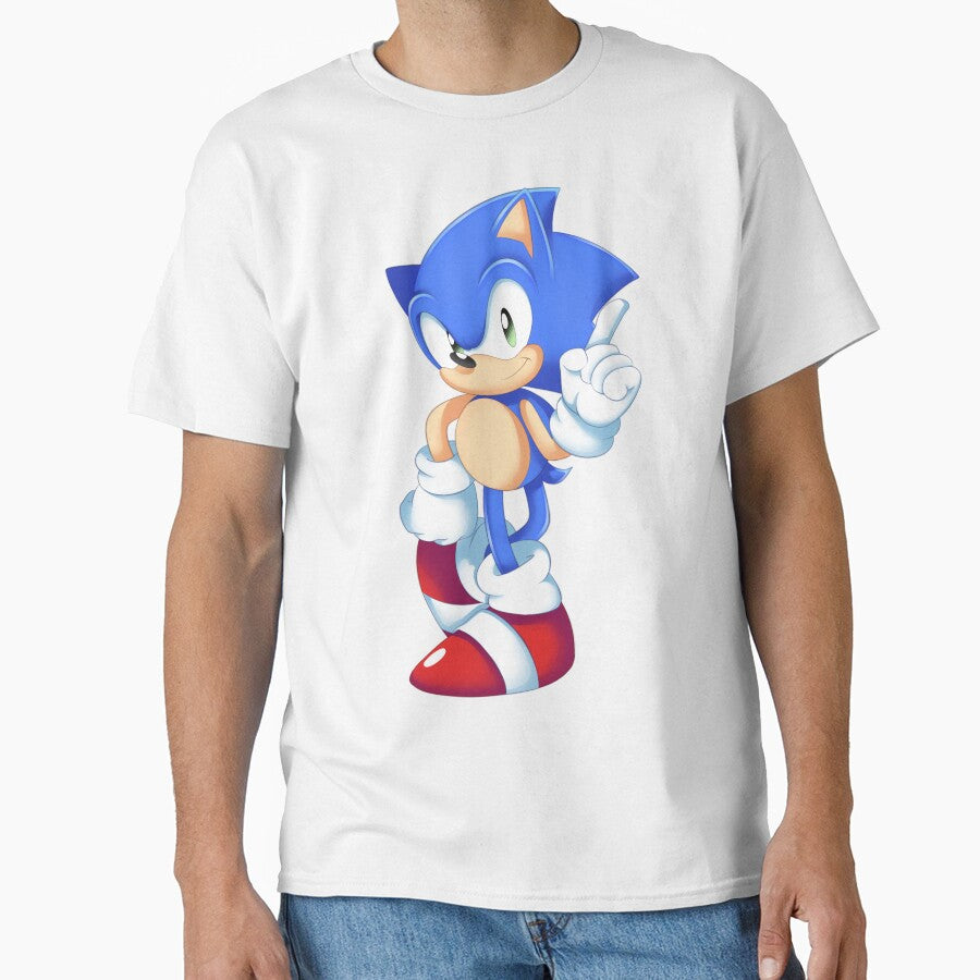 Classic Sonic by SounlessART T-Shirts, Hoodie, Sweatshirt | BlankRebels.com (Image 1)