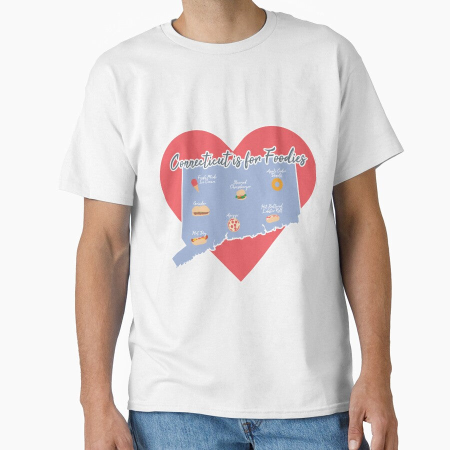 Connecticut is for Foodies Map by pixelparagon13 T-Shirts, Hoodie, Sweatshirt | BlankRebels.com (Image 1)