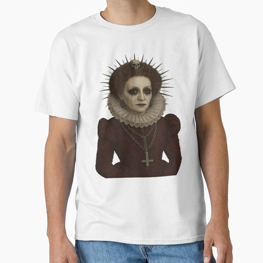 Goth Queen Elizabeth I – Dark Royalty Alternative History Portrait by Candlewood Museum & Gift Shoppe