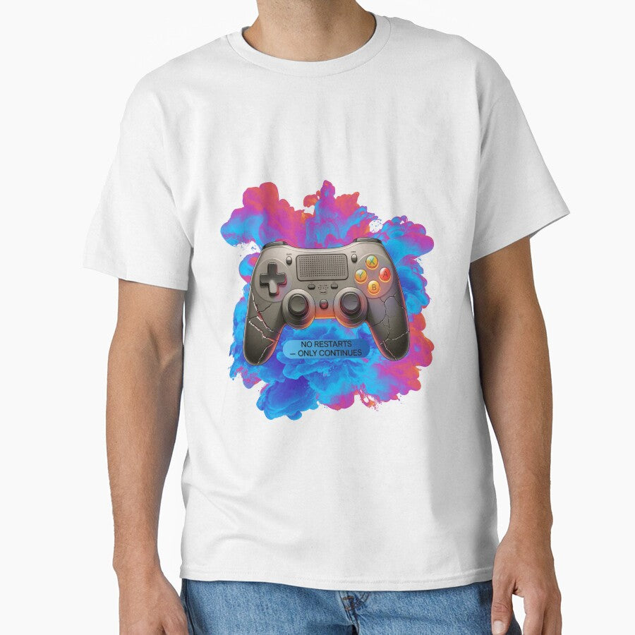 No Restarts Only Continues new year mindset by SloganSauce T-Shirts, Hoodie, Sweatshirt | BlankRebels.com (Image 1)