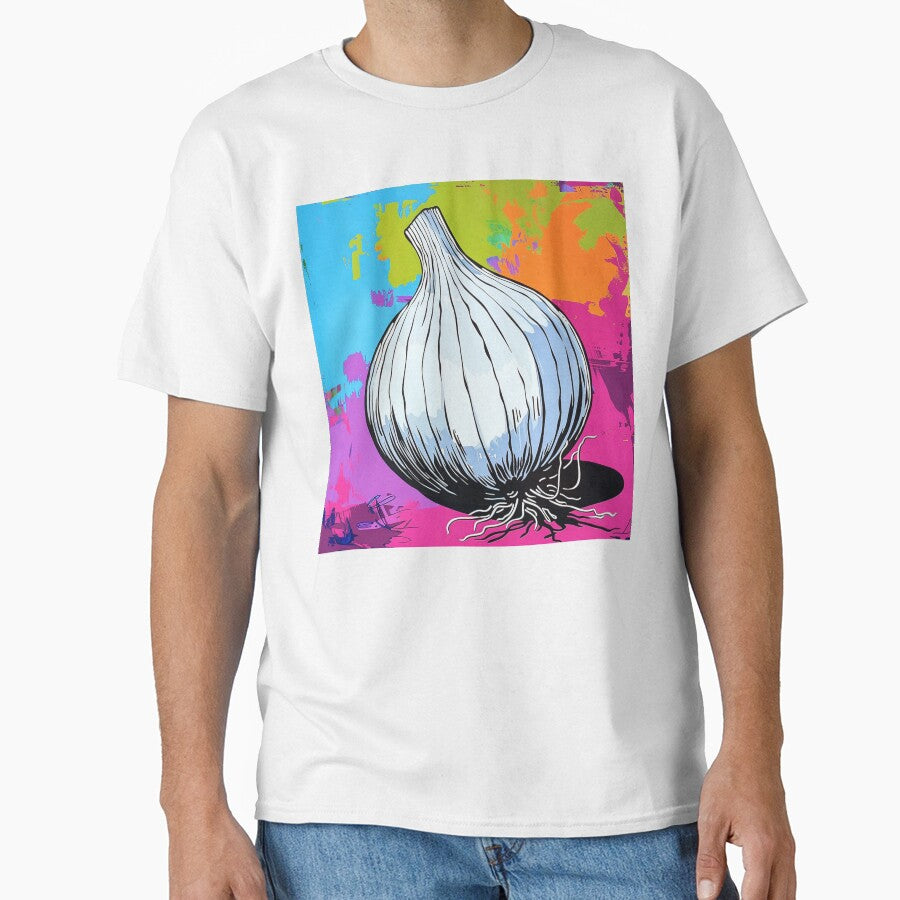 White Onion Pop Art 2 by AstroRisq