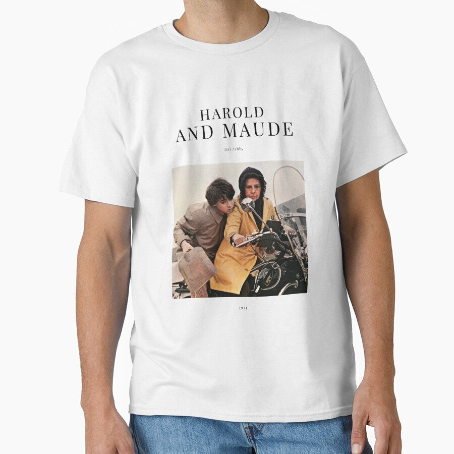 Harold and Maude - Minimalist Movie Poster - Hal Ashby by Francisco Couto T-Shirts, Hoodie, Sweatshirt (Image 1)