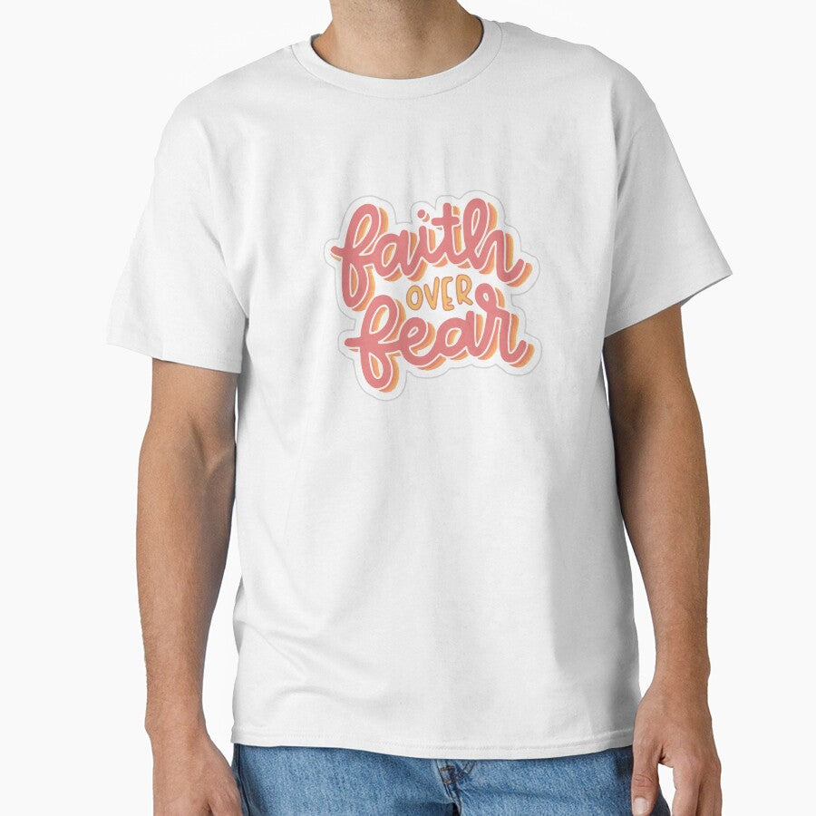Faith over Fear Self love illustration by CartheArtwork T-Shirts, Hoodie, Sweatshirt | BlankRebels.com (Image 1)