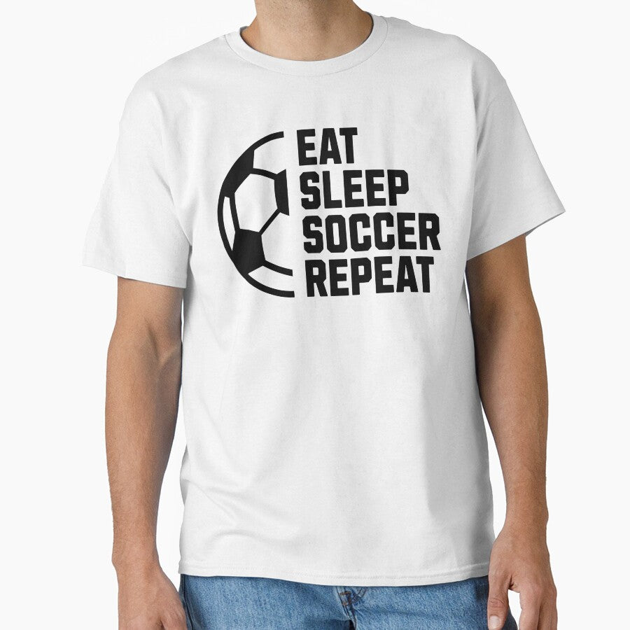eat, sleep, soccer, repeat by GreenKaiju studio