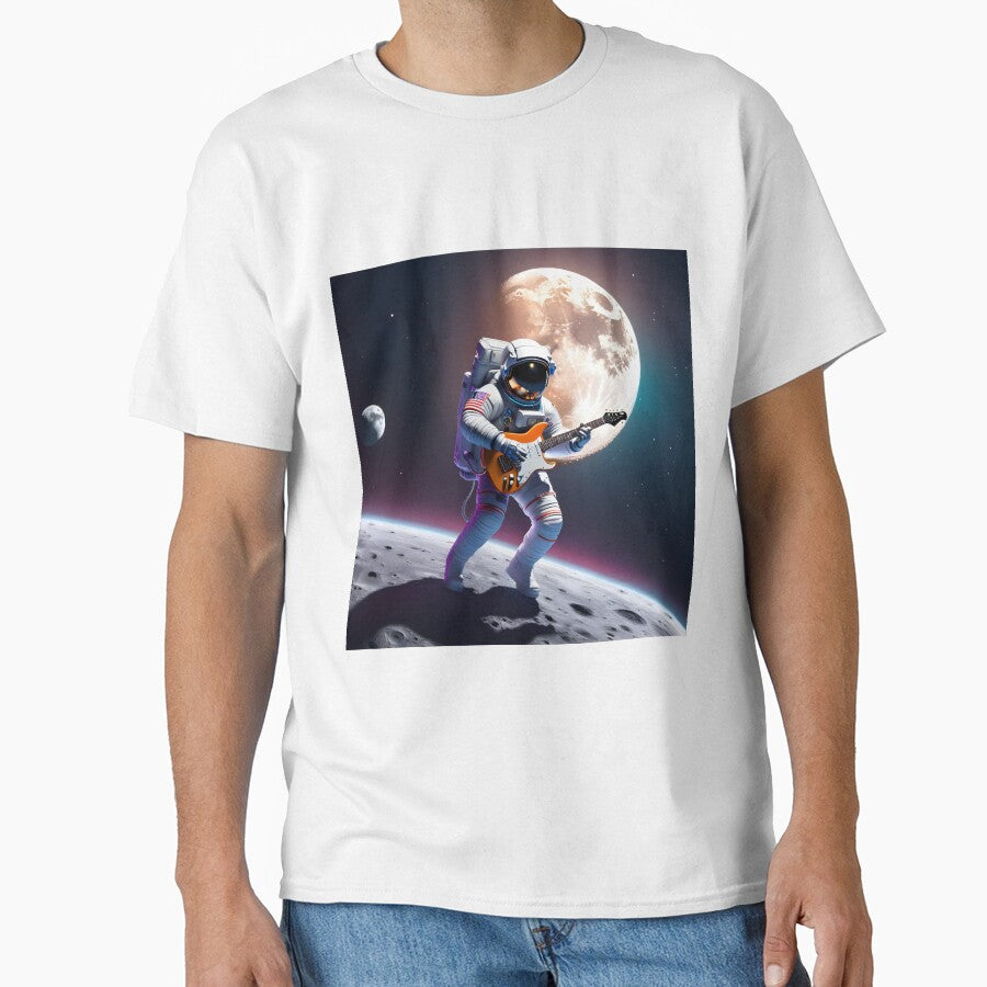 Space Rock - Astronaut Jam Sesh by ThatKrisGuy T-Shirts, Hoodie, Sweatshirt | BlankRebels.com (Image 1)