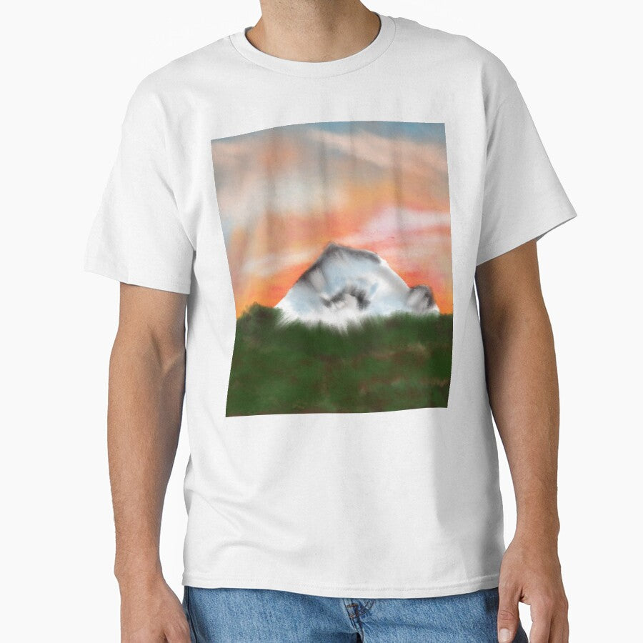 Gorgeous Moutain by Rainbowland123 T-Shirts, Hoodie, Sweatshirt | BlankRebels.com (Image 1)