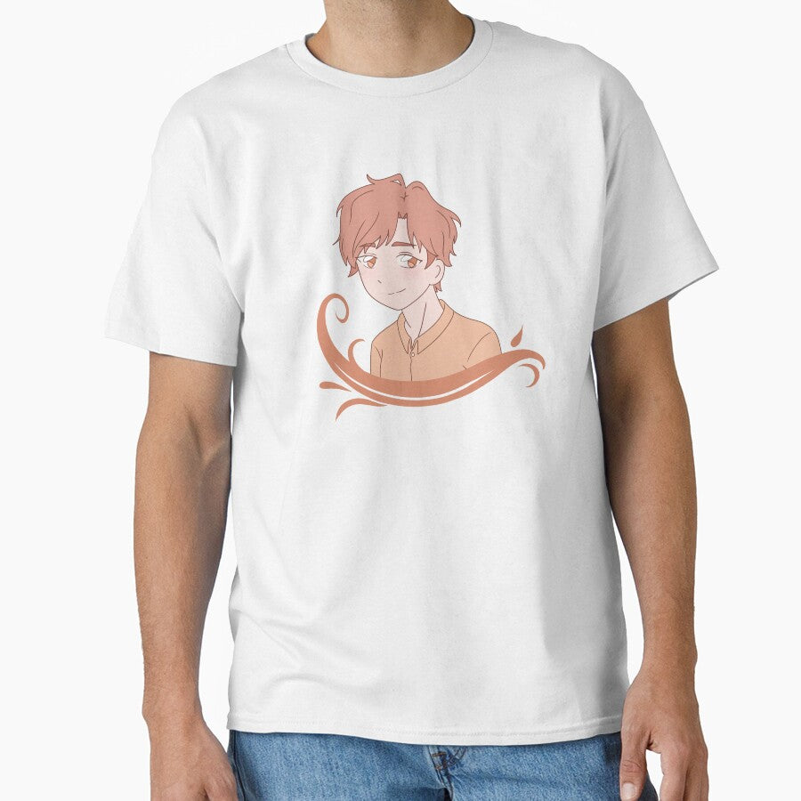 Orange Coloured Manga Guy by kabocha-chan T-Shirts, Hoodie, Sweatshirt | BlankRebels.com (Image 1)