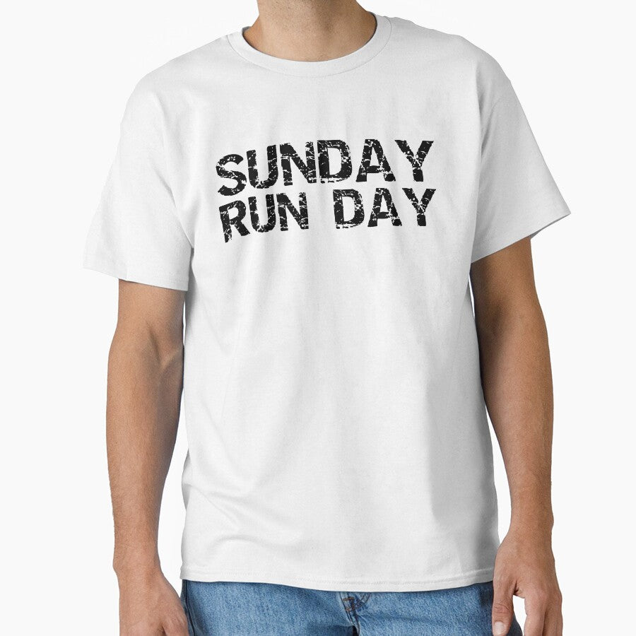Funny Runner Gift Sunday Run Day Funny Workout Quote by TNDesignStudio T-Shirts, Hoodie, Sweatshirt (Image 1)