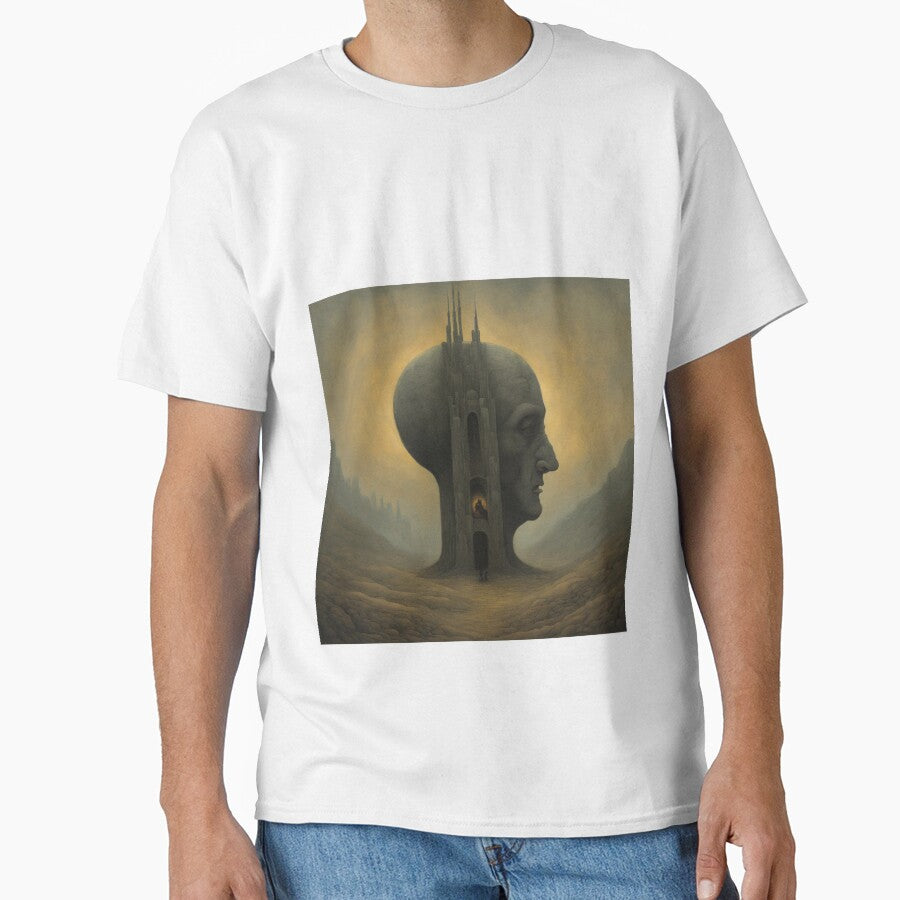 Head shaped gate Dark art by Funteesy T-Shirts, Hoodie, Sweatshirt | BlankRebels.com (Image 1)