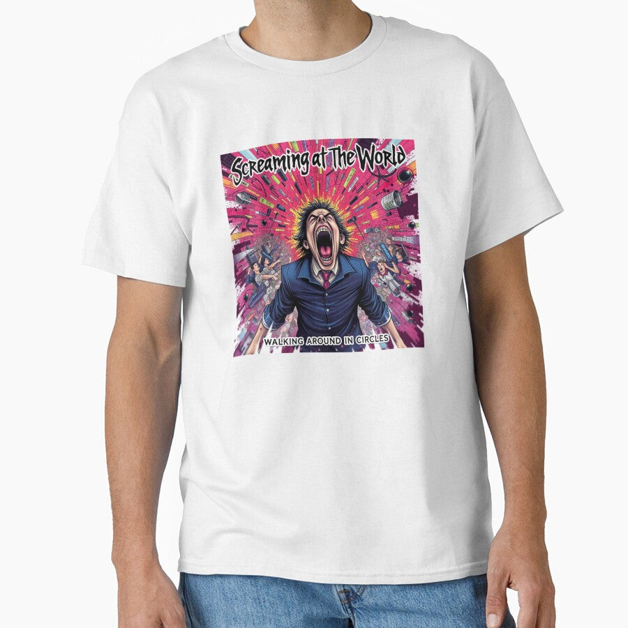 Screaming World Album Art T-Shirts, Hoodie, Sweatshirt