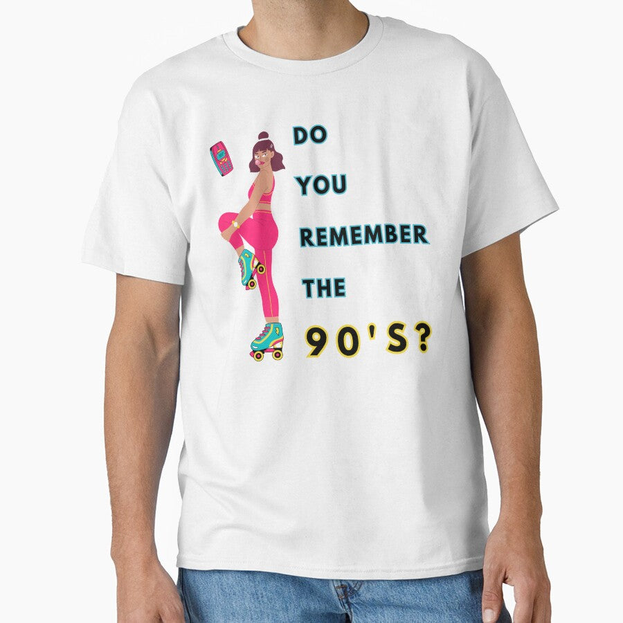 Remembering the 90s, A Nostalgic Roller Skating Vibe by impressionofmel T-Shirts, Hoodie, Sweatshirt (Image 1)