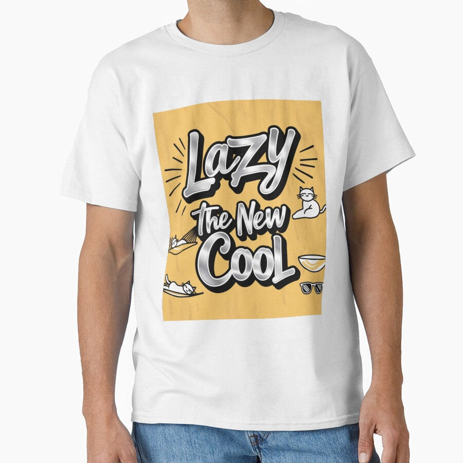 Lazy is the New Cool Design Merchandise by Design E Khaas