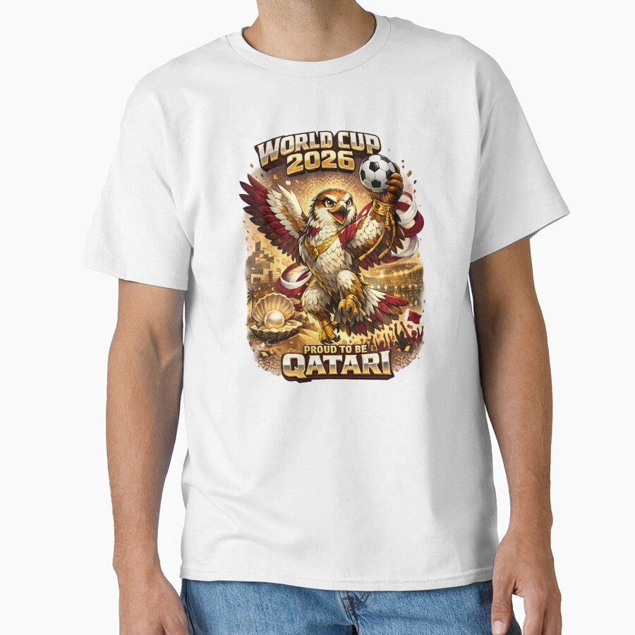 Proud to Be Qatari World Cup 2026 by Retro Arabica