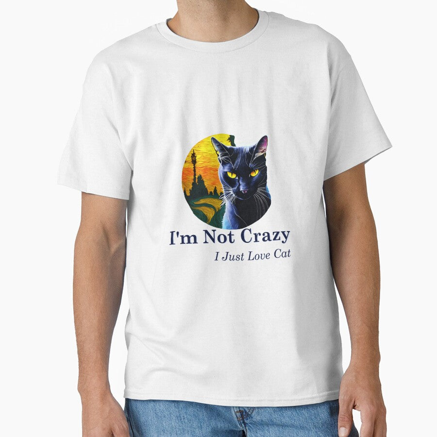 I'm Not Crazy I Just Love Cat 3 by vallass T-Shirts, Hoodie, Sweatshirt | BlankRebels.com (Image 1)