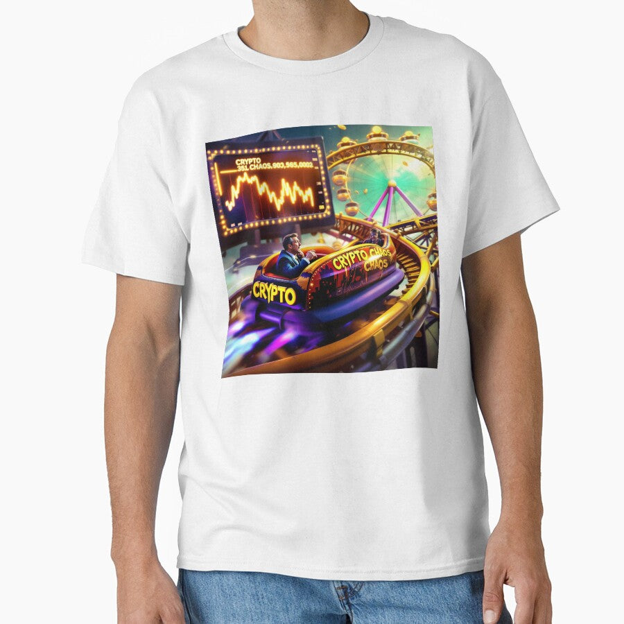 Crypto Market Chaos: Ride the Bitcoin Wave by Lambyte T-Shirts, Hoodie, Sweatshirt | BlankRebels.com (Image 1)